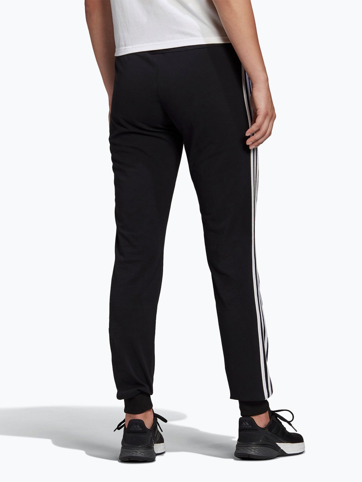 adidas 3-Stripes Pant Black / White