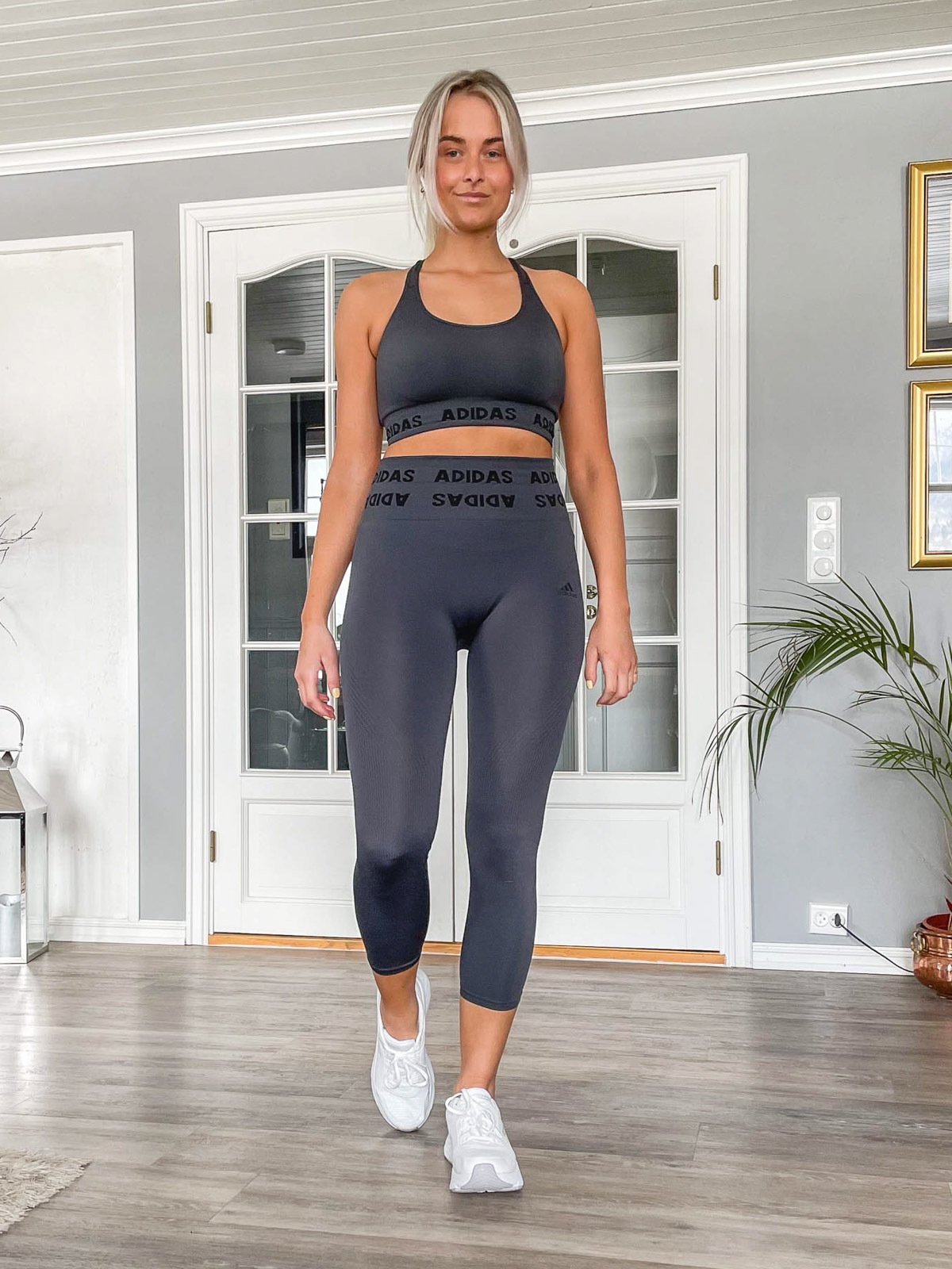 adidas AeroKnit 7/8 Tights Dgh Solid Grey