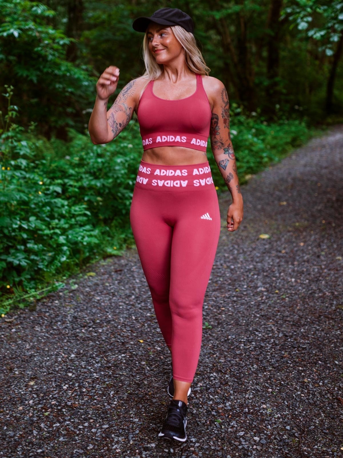 adidas AeroKnit 7/8 Tights Wild Pink