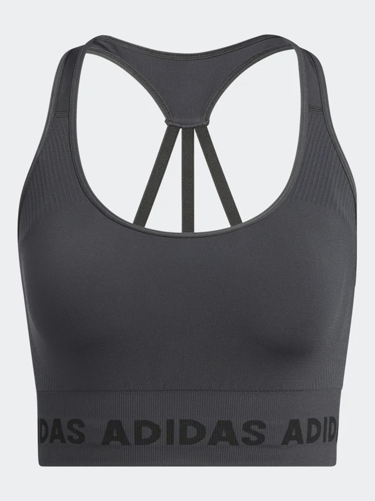 adidas AeroKnit Bra Dgh Solid Grey