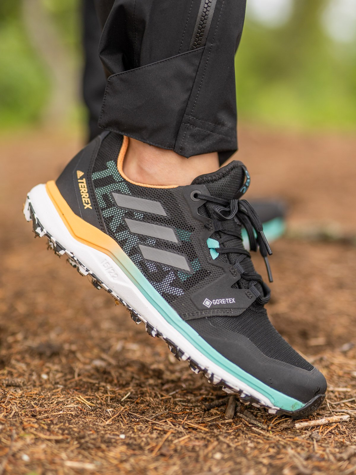 adidas Terrex Agravic GTX Trail Core Black / Grey Four / Hazy Orange
