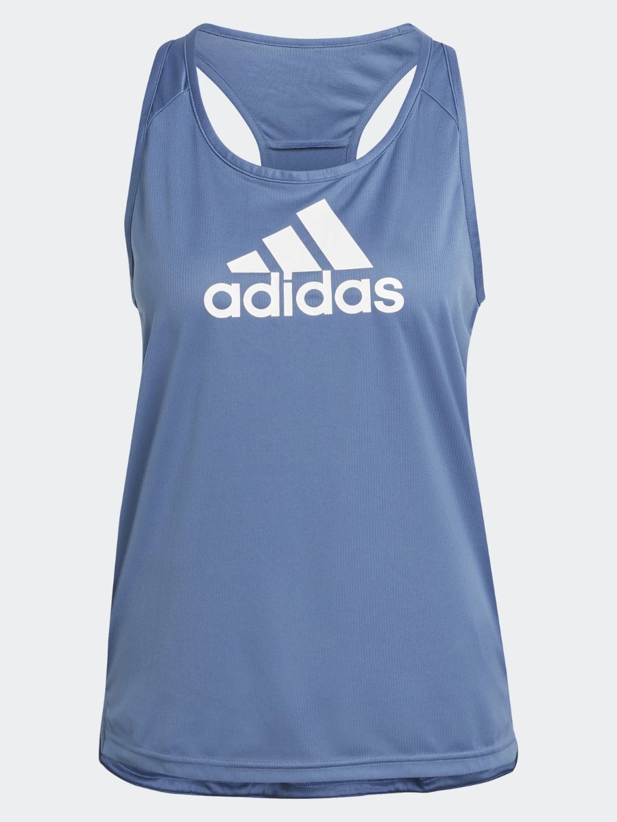 adidas Big Logo Tank Crew Blue/ White