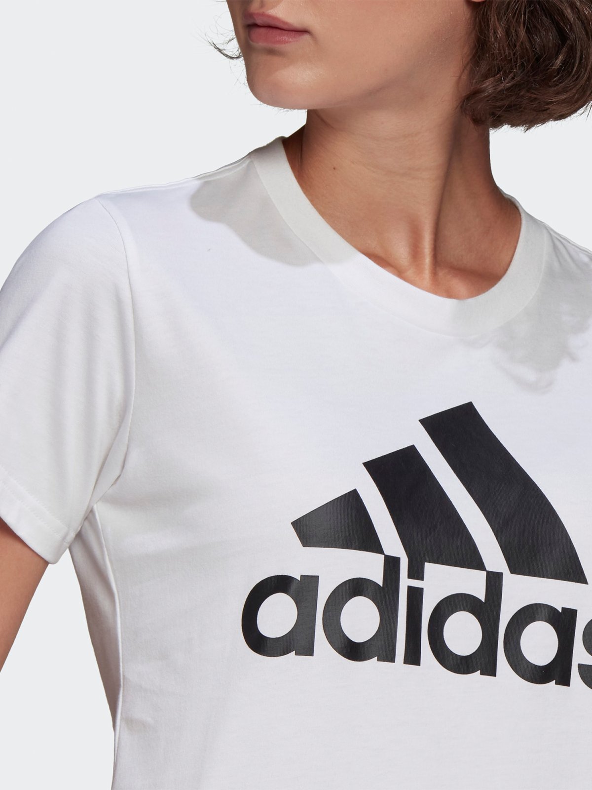 adidas Big Logo Tee White / Black