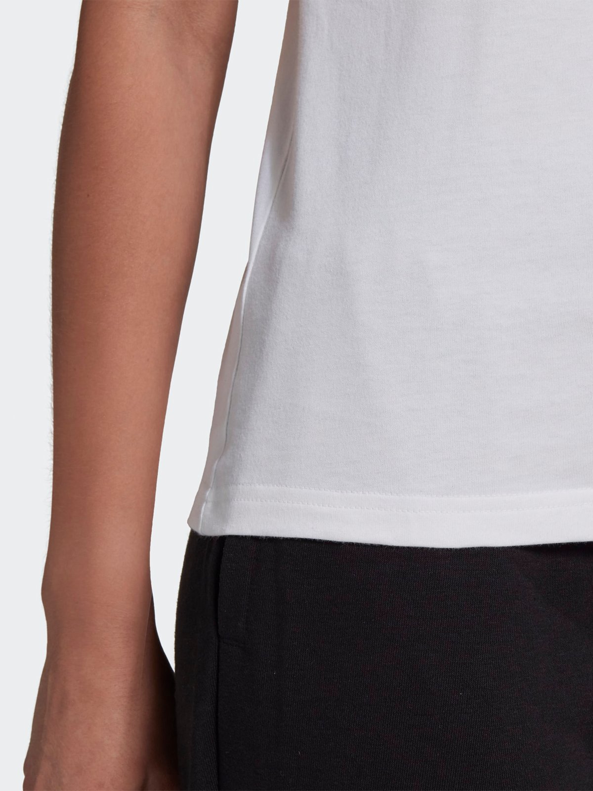 adidas Big Logo Tee White / Black