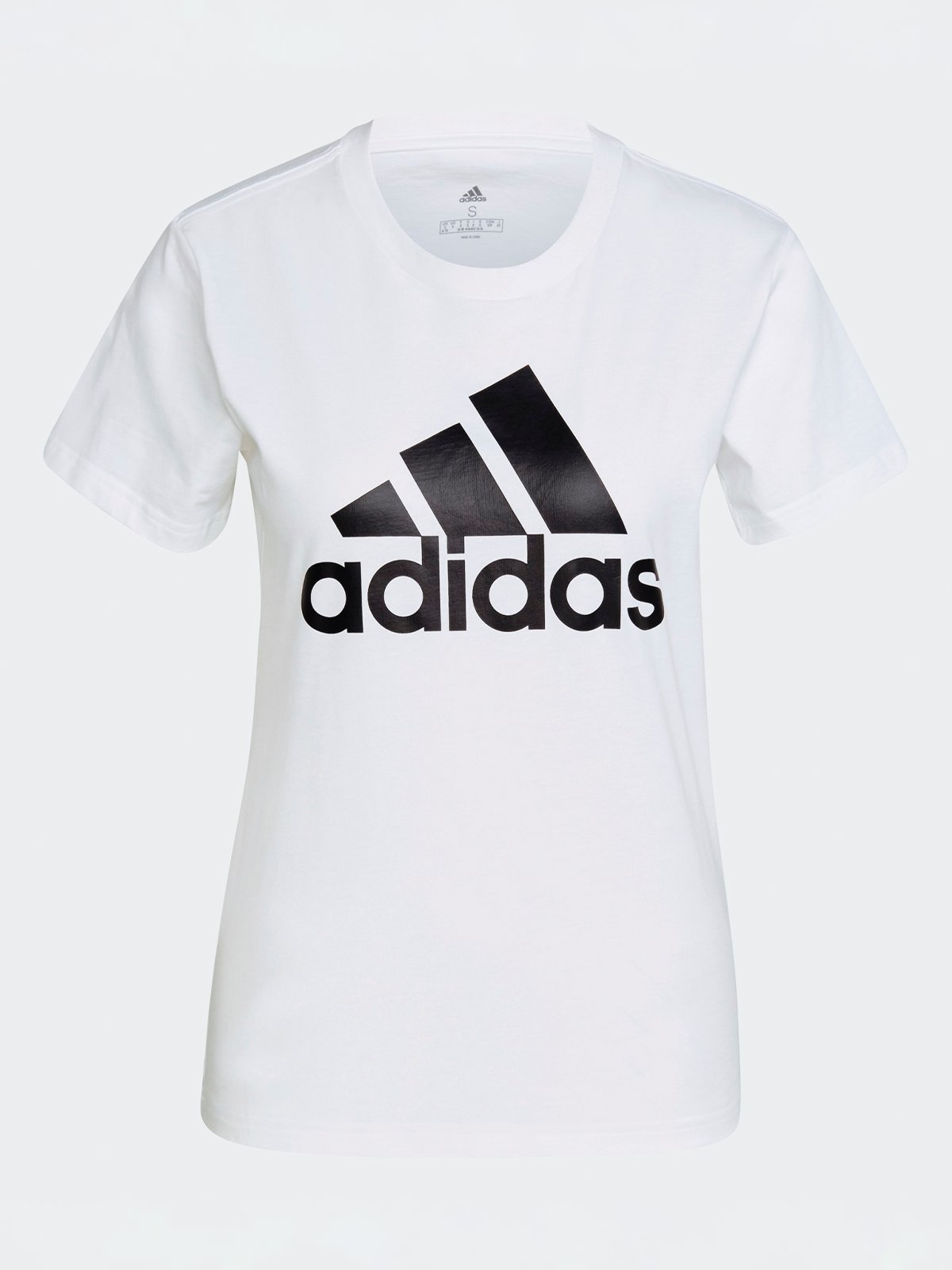 adidas Big Logo Tee White / Black