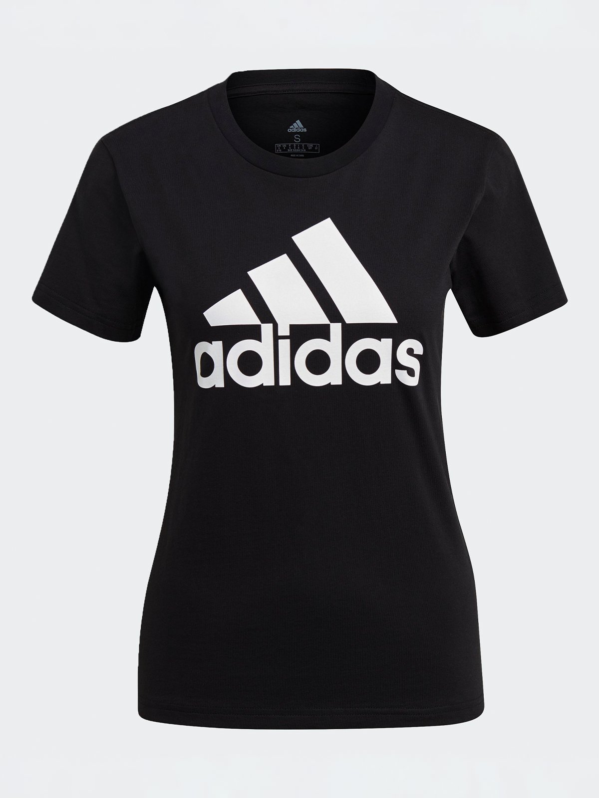adidas Big Logo Tee Black / White