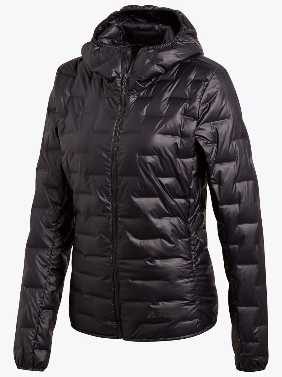 adidas Light Down Hood Jacket Black