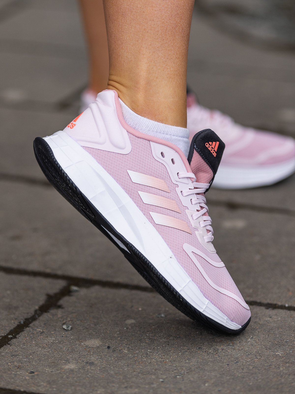 adidas Duramo 10 Almost Pink / Wonder Mauve / Acid Red