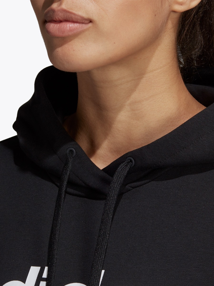 adidas Bluza Linear Hoodie Black/ White