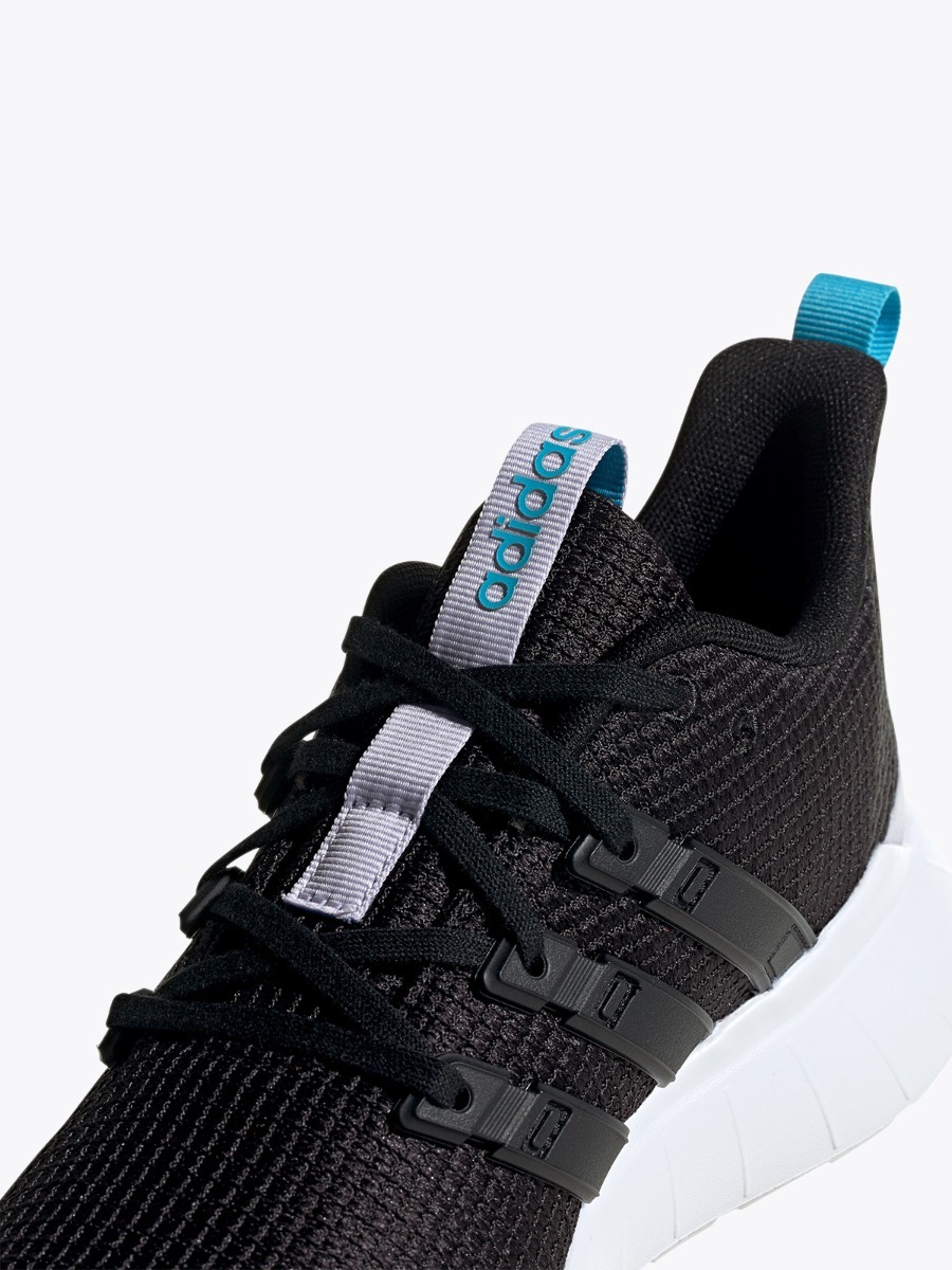 adidas Questar Flow Core Black/ Bright Cyan