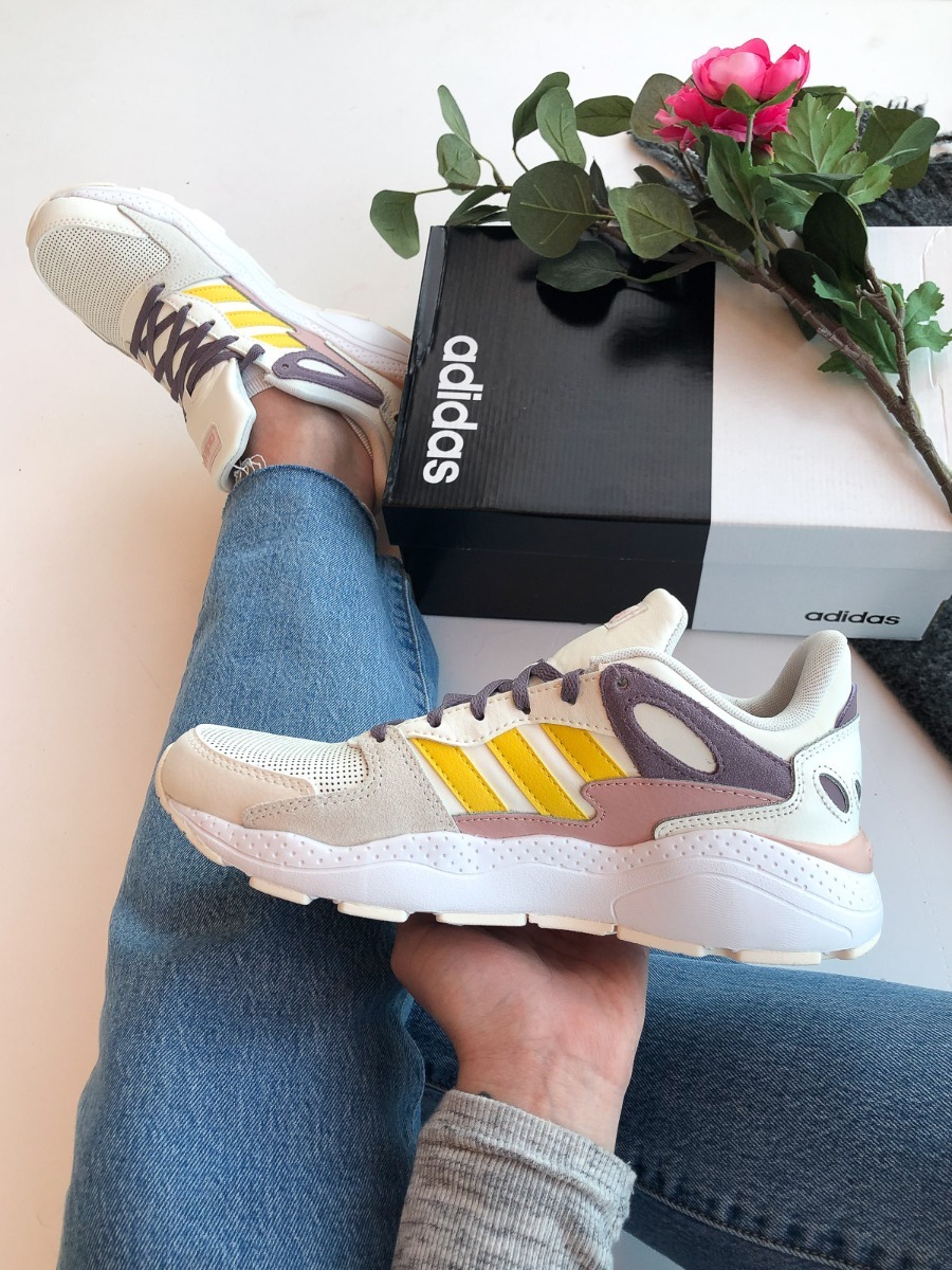 adidas Crazychaos Cloud White/ Eqt Yellow/ Lecacy Purple
