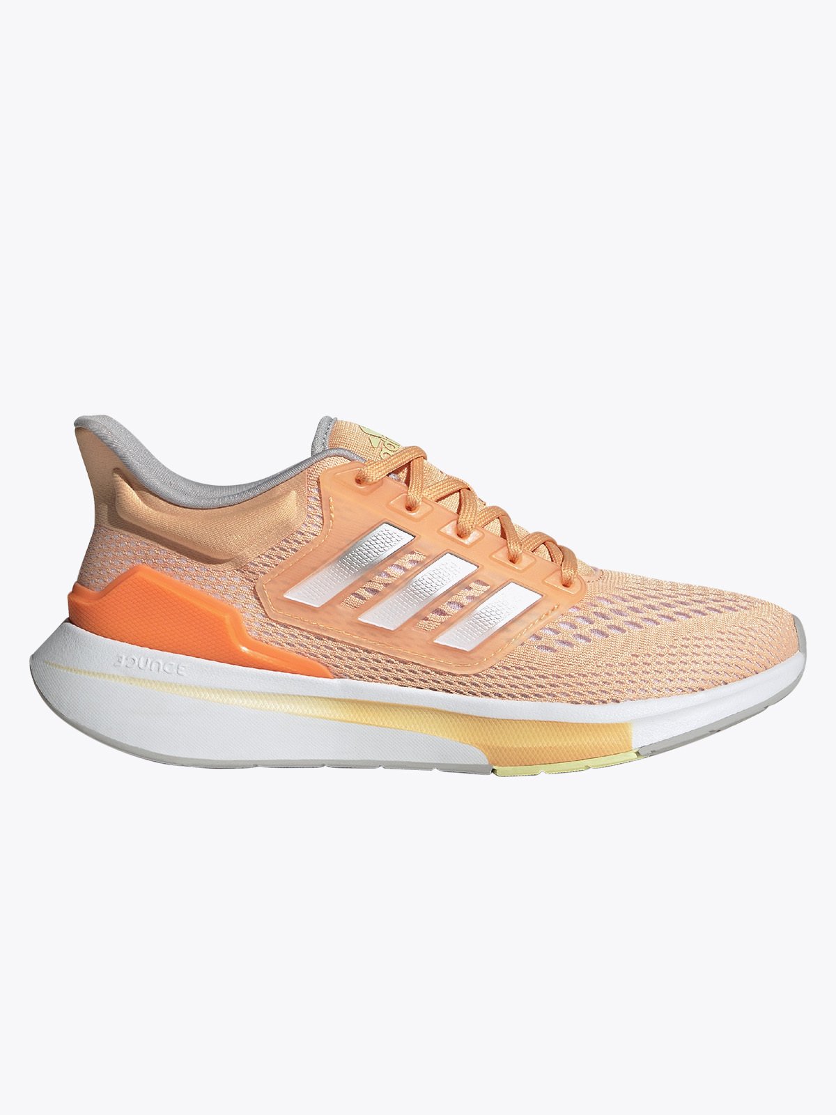 adidas EQ21 Run Pulse Amber-Matte Silver-Flash Orange