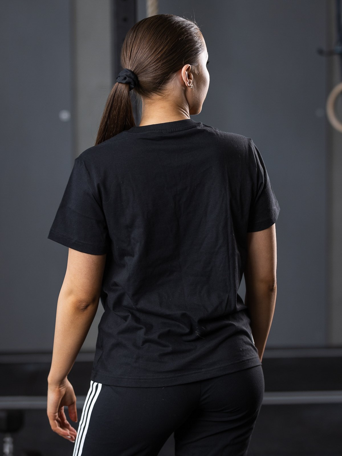 adidas 3 Bar Tee Black