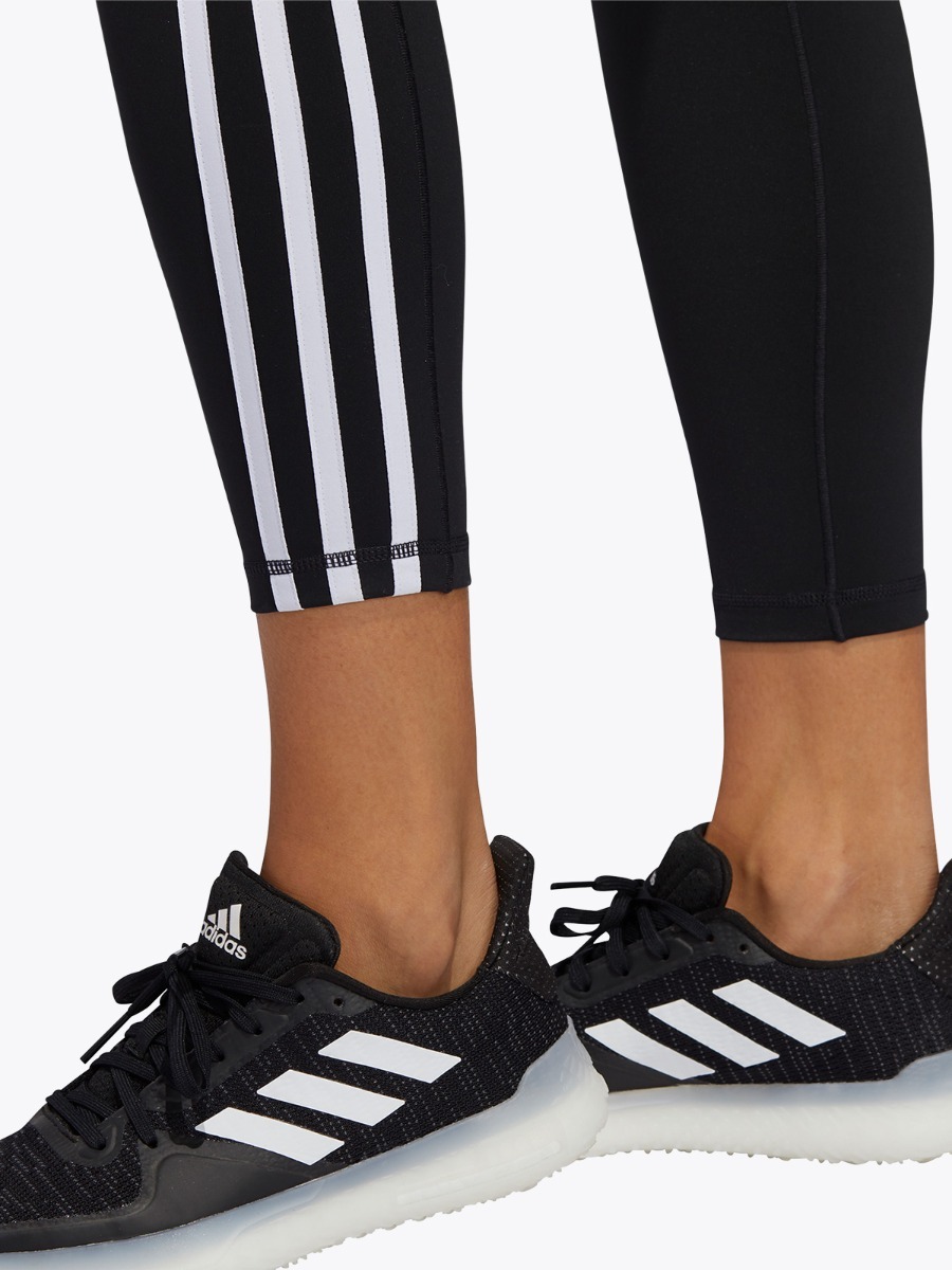 adidas Believe This 3 stripes 7/8 Tights Black/ White