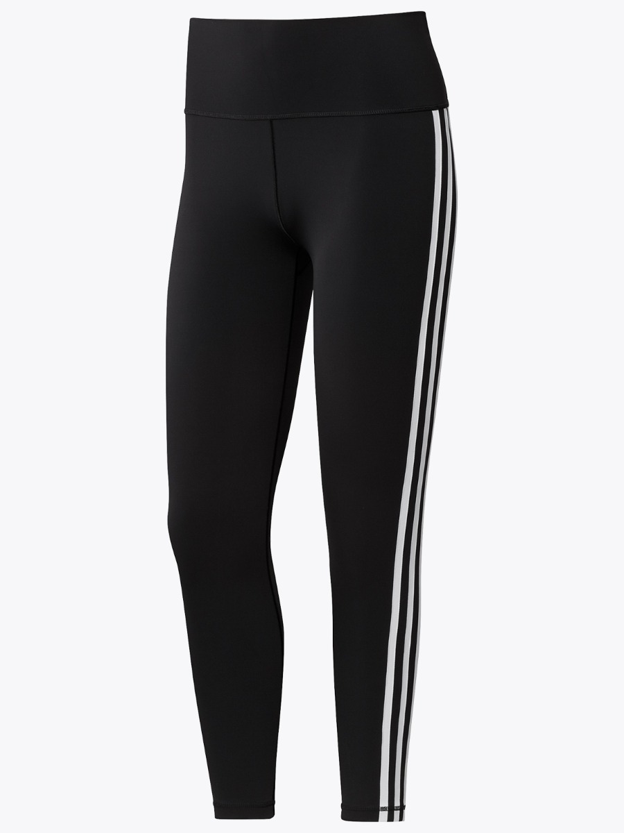 adidas Believe This 3 stripes 7/8 Tights Black/ White