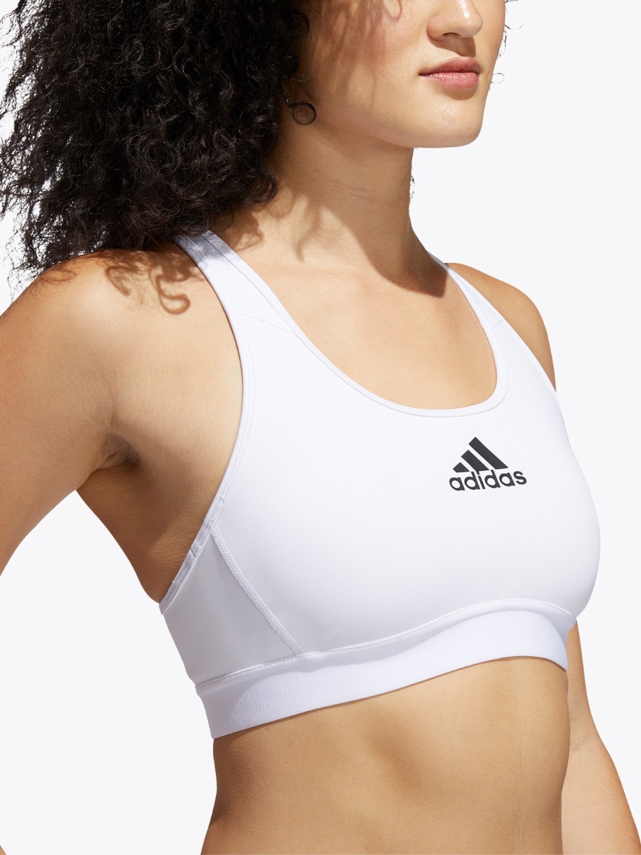 adidas Don't Rest Alphaskin Bra White