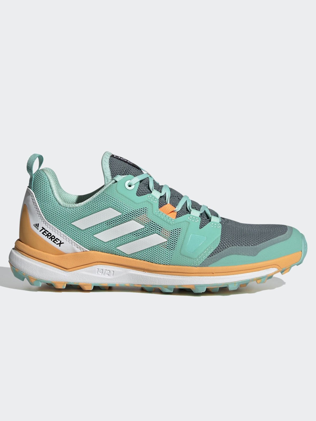 adidas Terrex Agravic Hazy Emerald / Crystal White / Hazy Orange