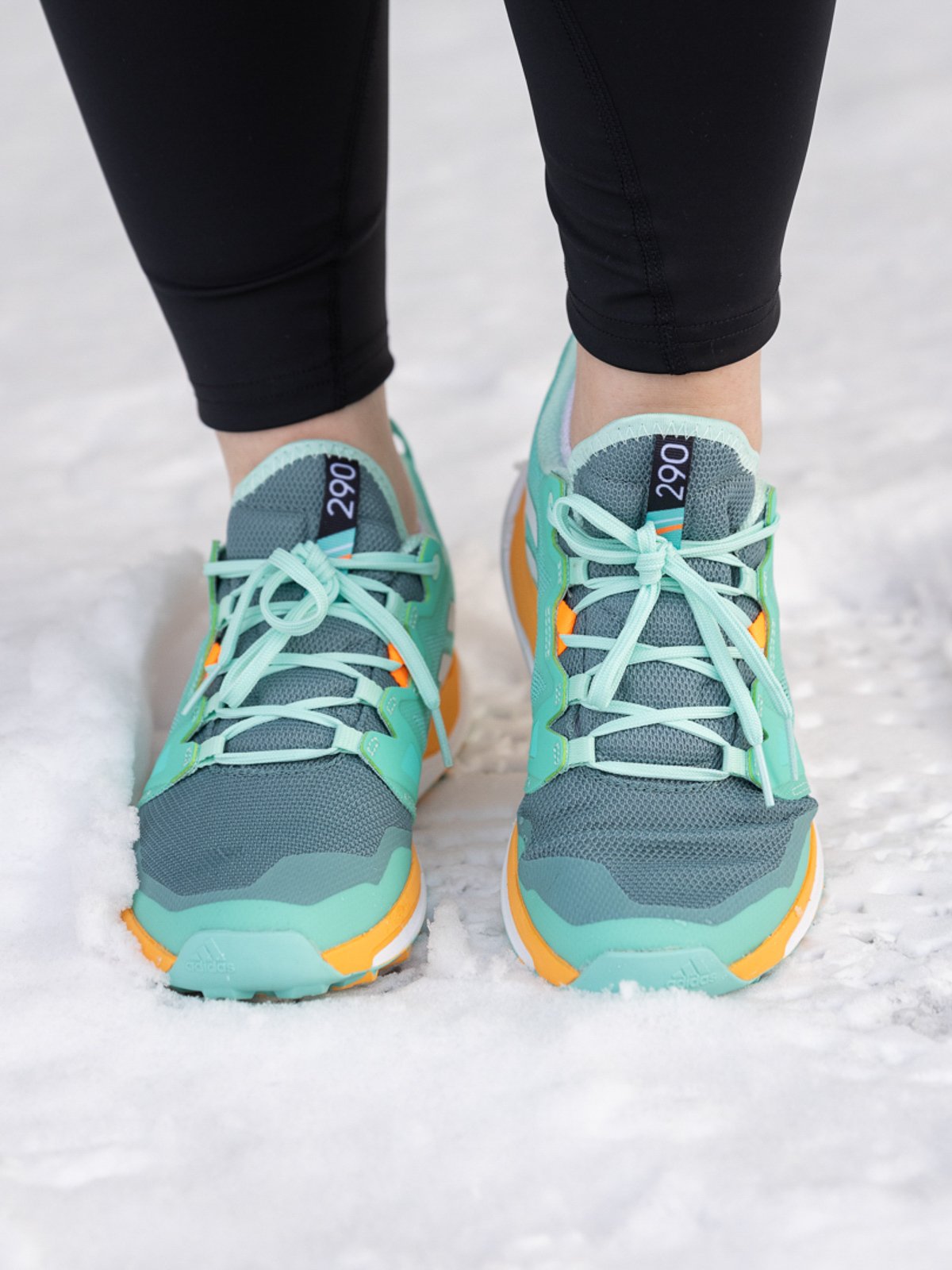 adidas Terrex Agravic Hazy Emerald / Crystal White / Hazy Orange