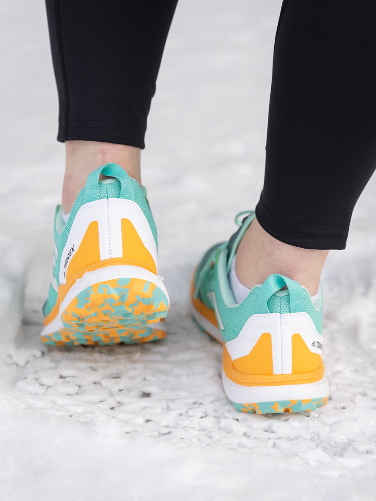 adidas Terrex Agravic Hazy Emerald / Crystal White / Hazy Orange