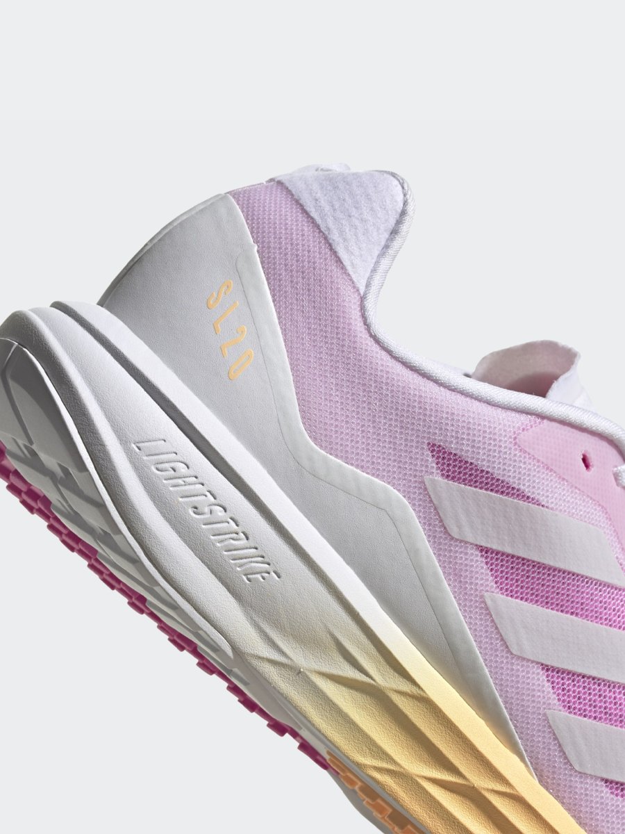 adidas SL20.2 Cloud White / Dash Grey / Screaming Pink