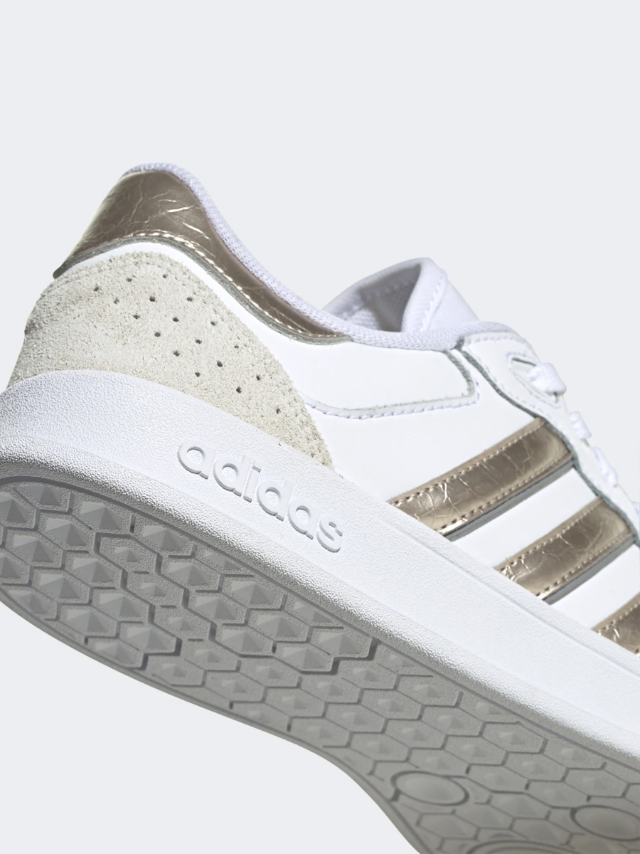 adidas Breaknet Plus Cloud White / Champagne Metallic / Grey Three