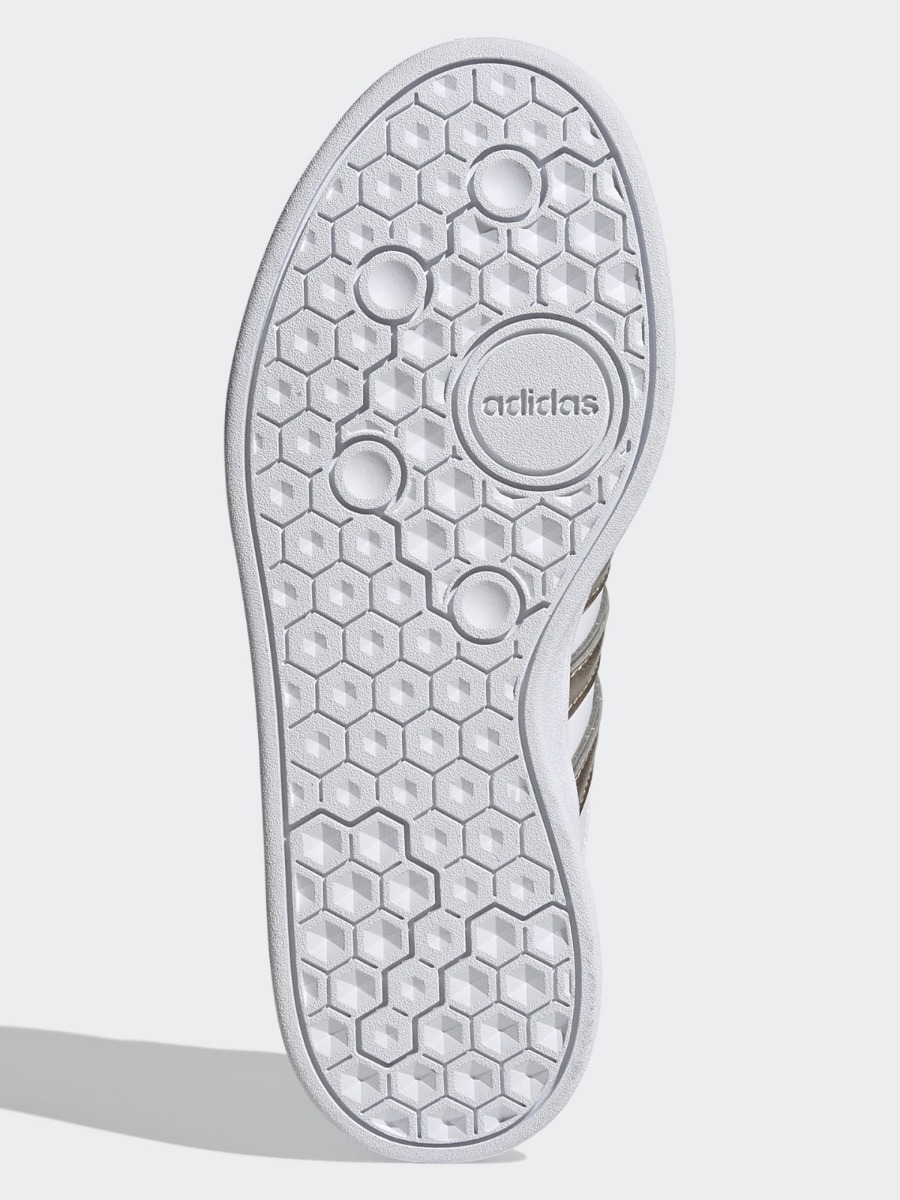 adidas Breaknet Plus Cloud White / Champagne Metallic / Grey Three