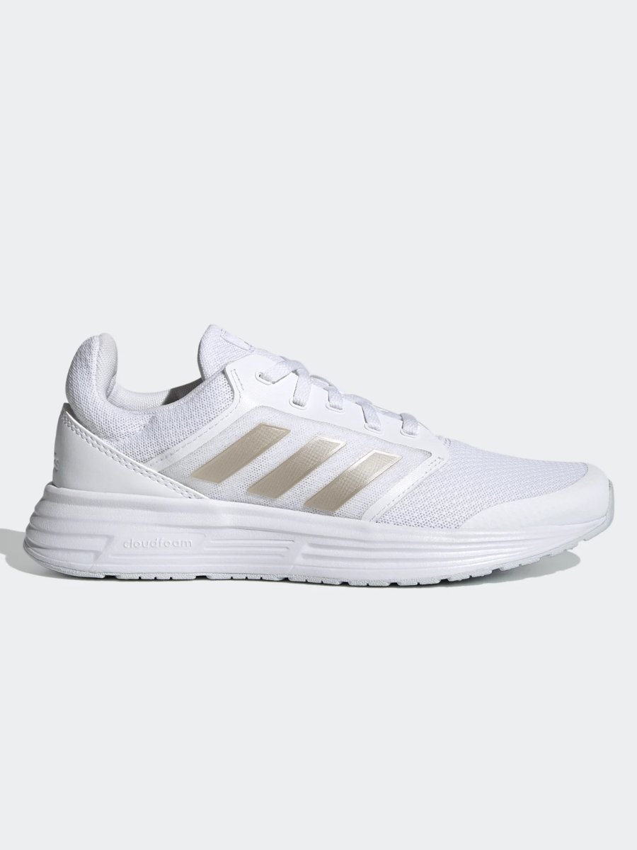 adidas Galaxy Cloud White / Champagne Metallic / Halo Blue