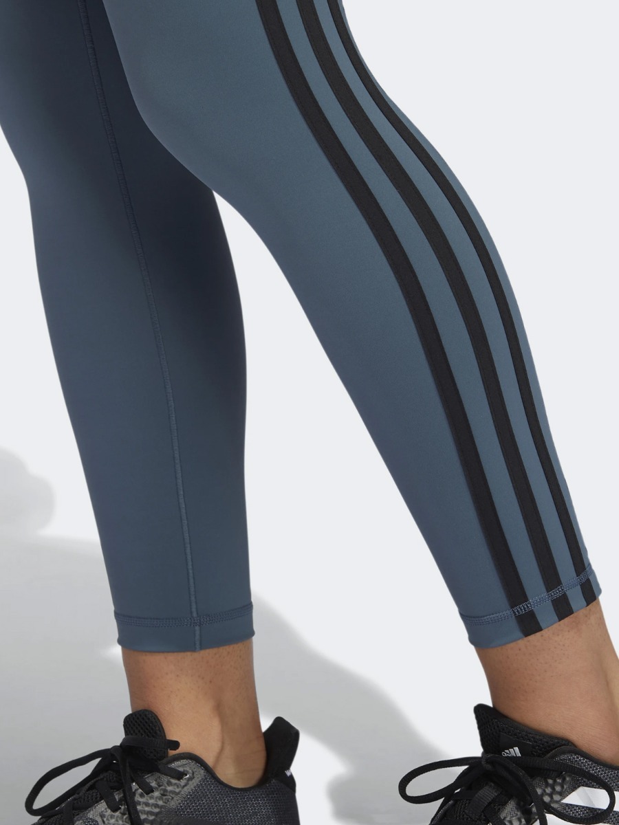 adidas Believe This 3 stripes 7/8 Tights Legacy Blue/ Black