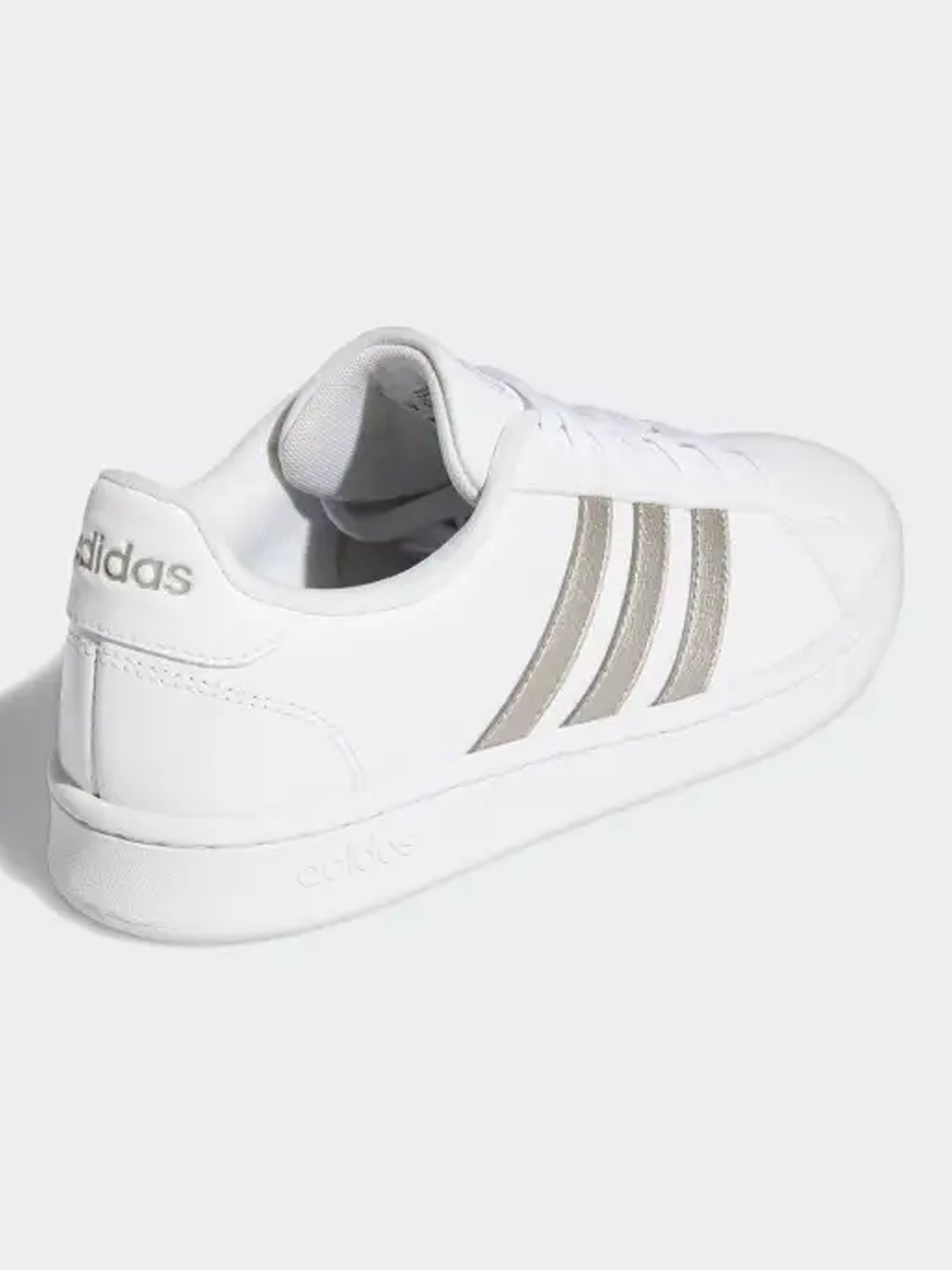 adidas Grand Court Cloud White / Platin Metallic / Cloud White