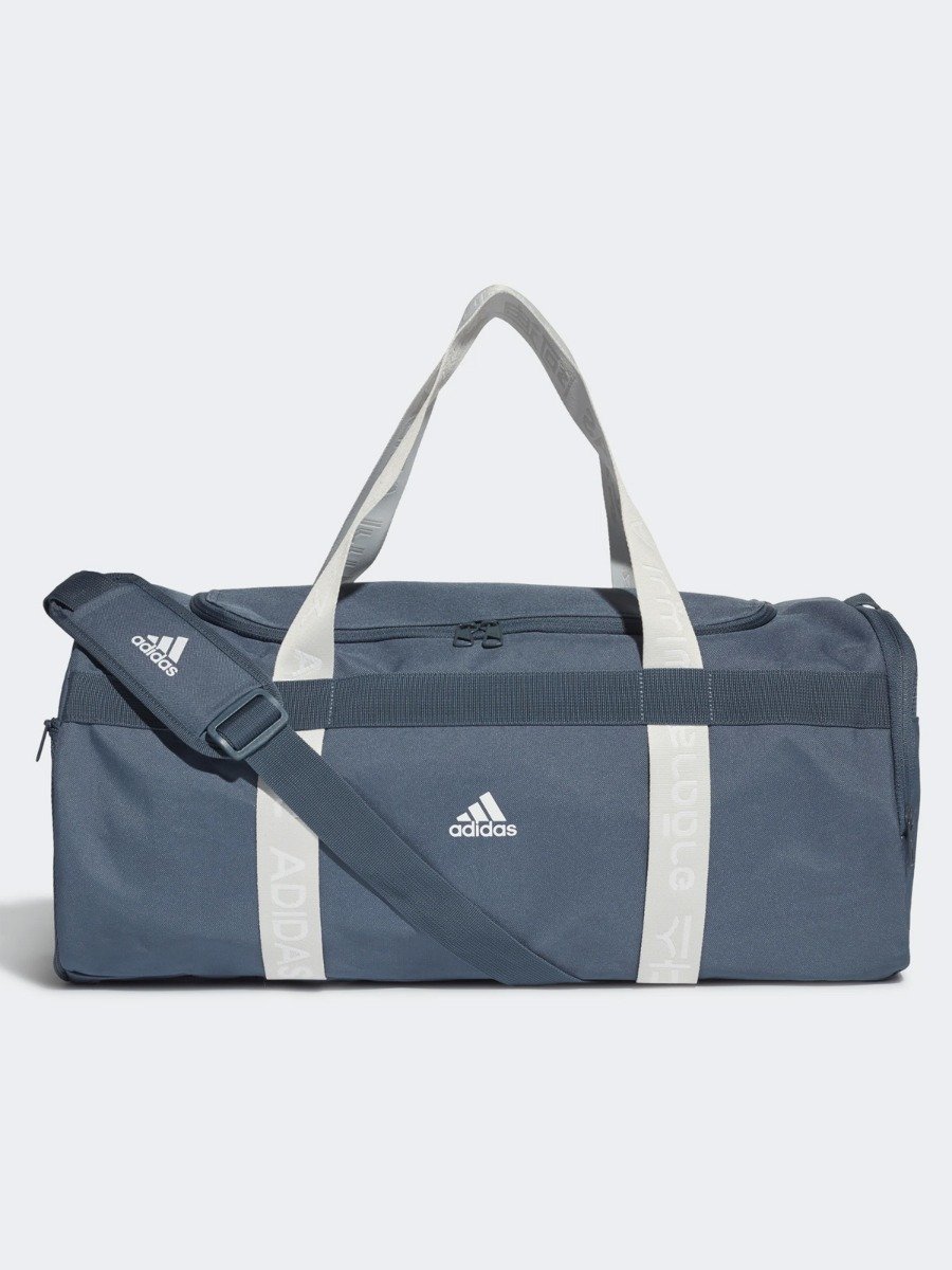 adidas 4 Athletes Duffle Bag Legacy Blue/ White