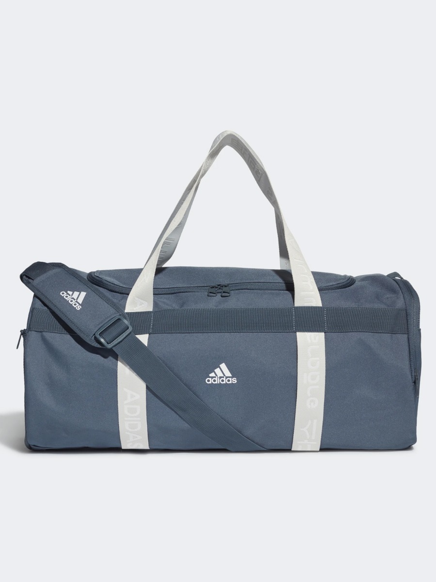 adidas 4 Athletes Duffle Bag Legacy Blue/ White