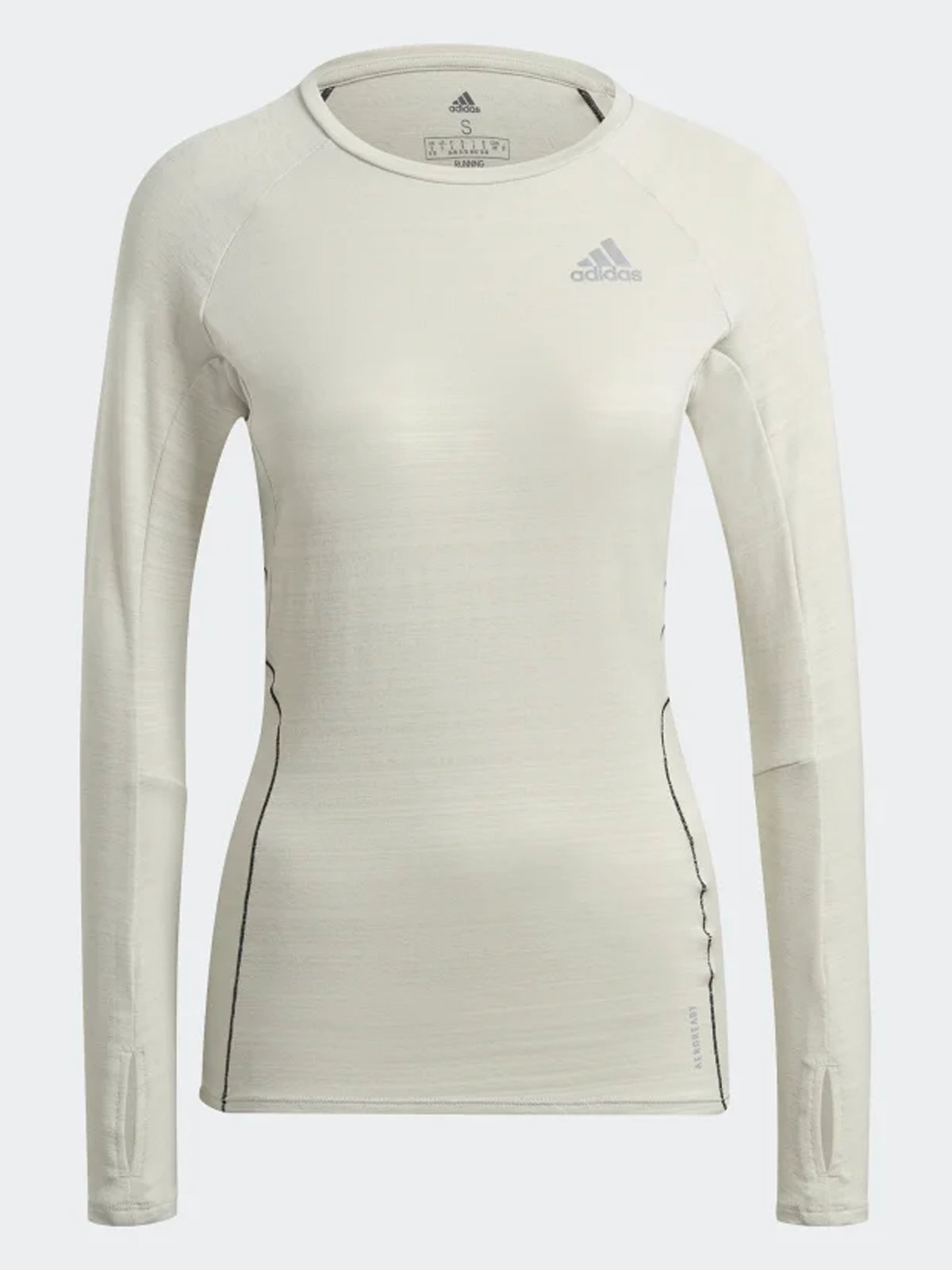adidas Adi Runner Long Sleeve Aluminium