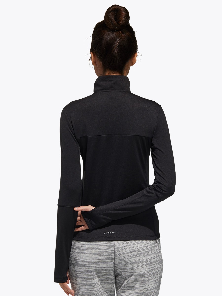 adidas IW 1/4 LS Black/ White