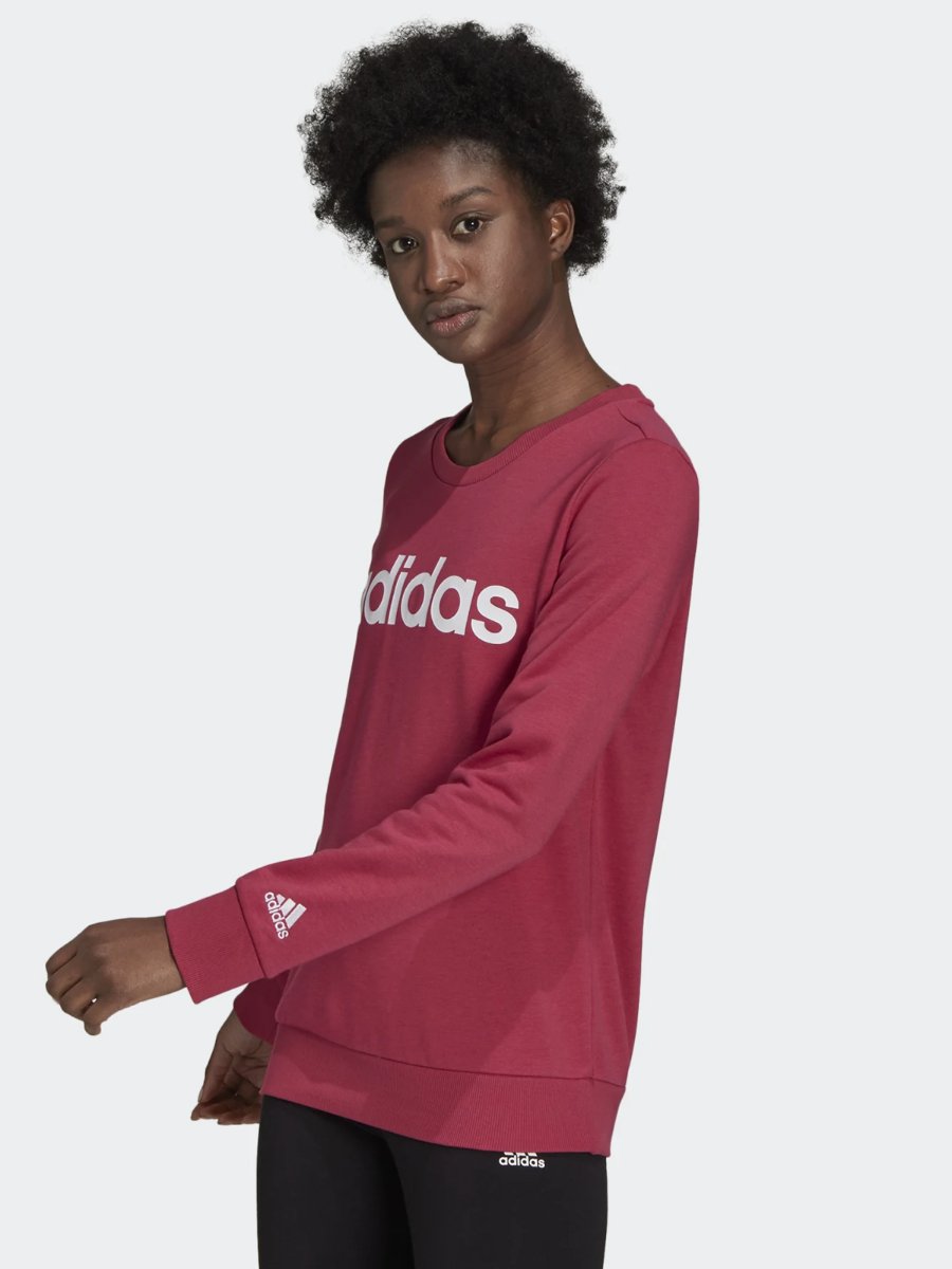 adidas Linear Sweat Wild Pink / White