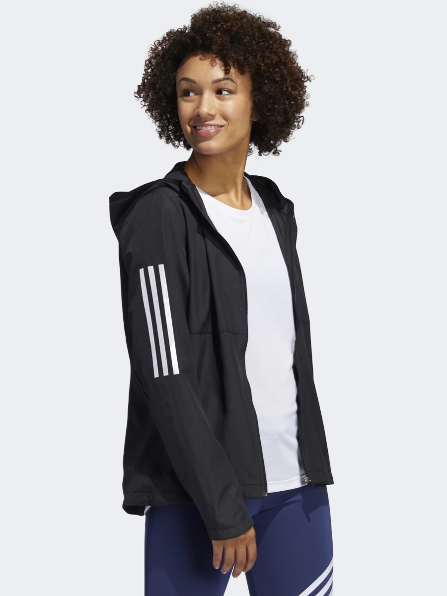 adidas Own The Run Jacket Black