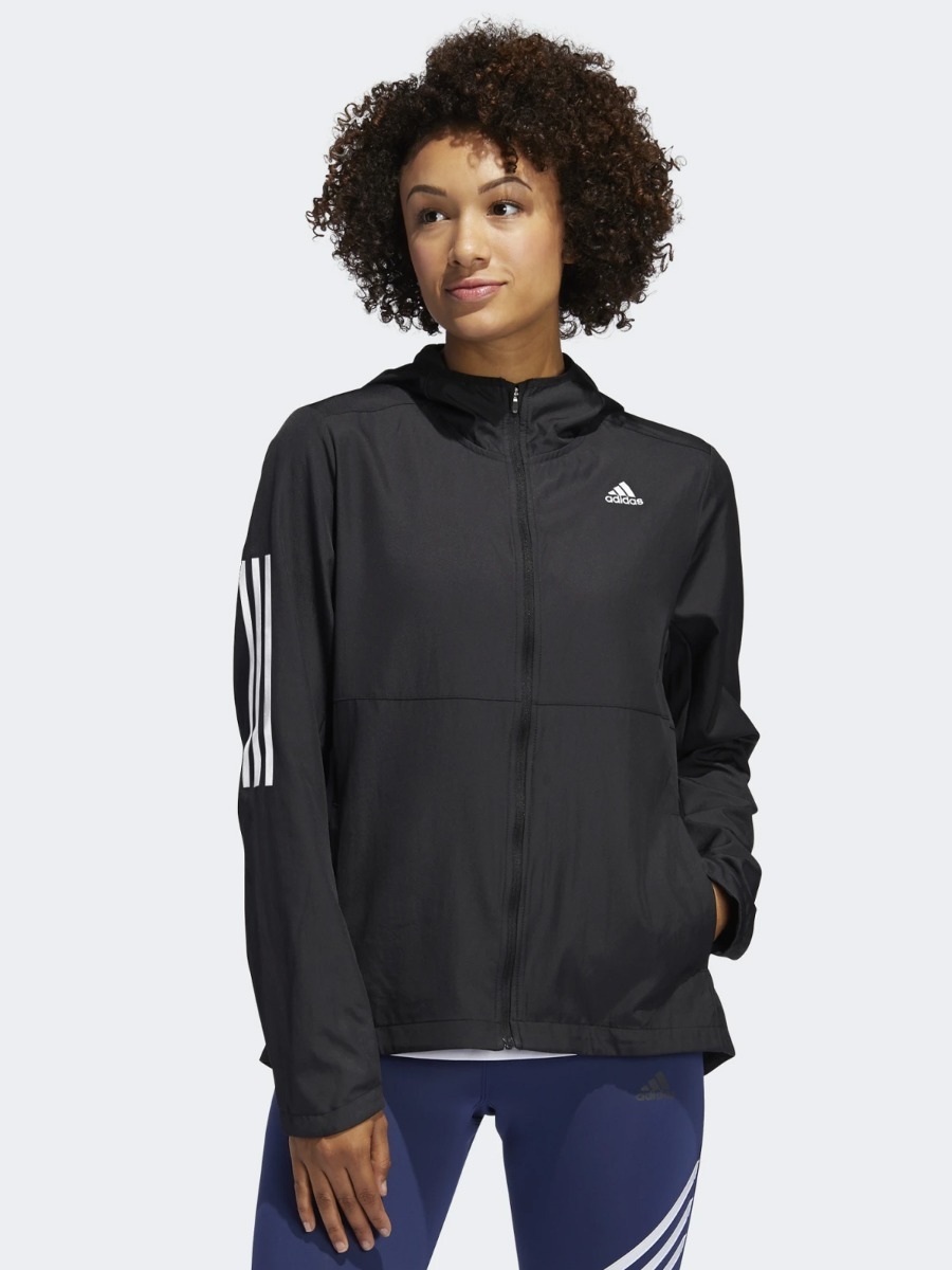 adidas Own The Run Jacket Black