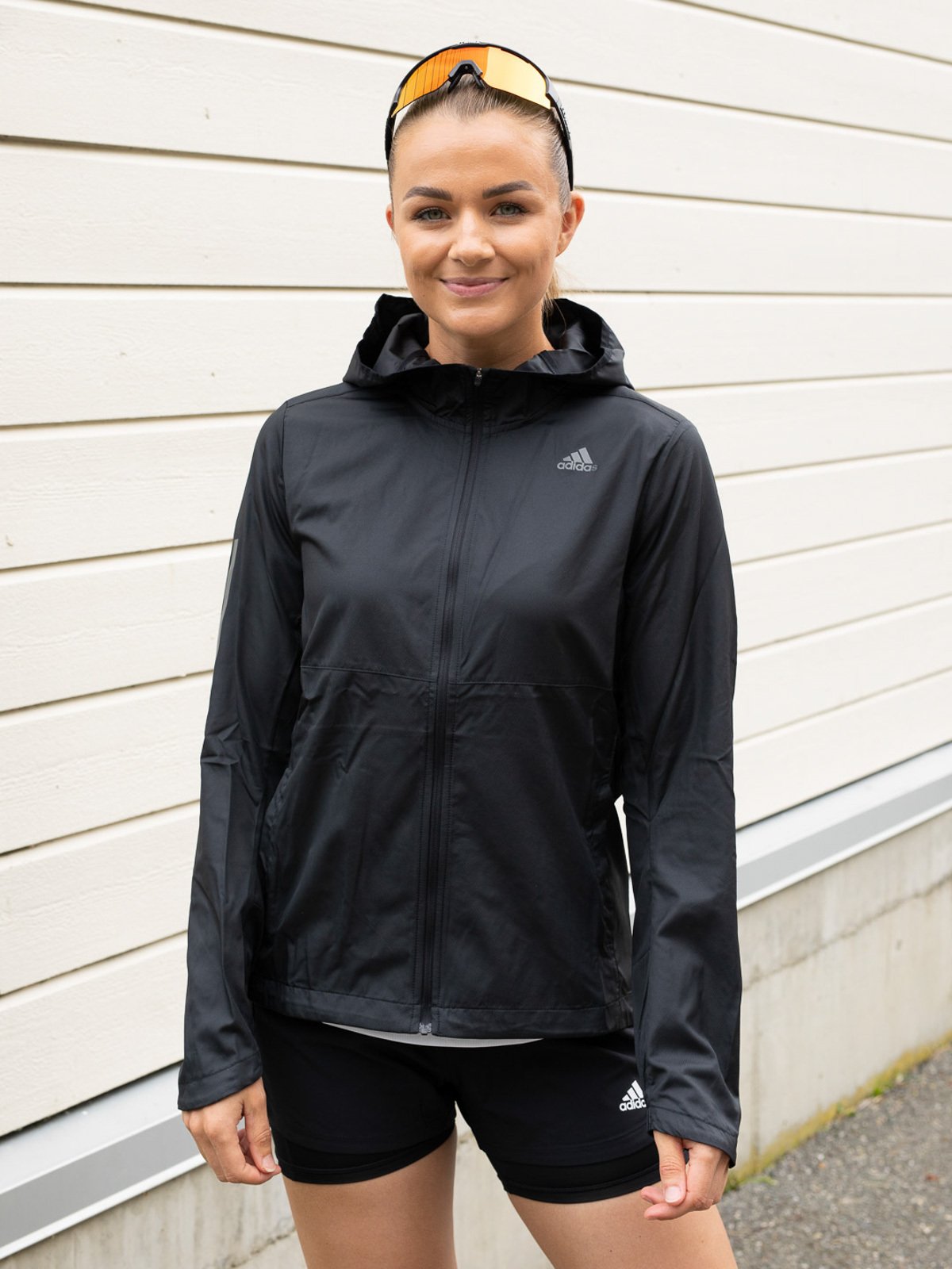 adidas Own The Run Jacket Black