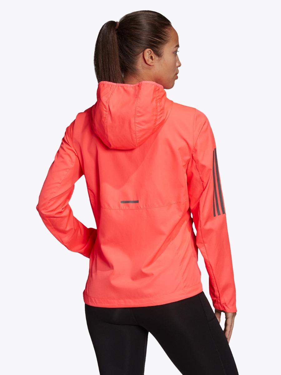 adidas Own The Run Jacket Signal Pink