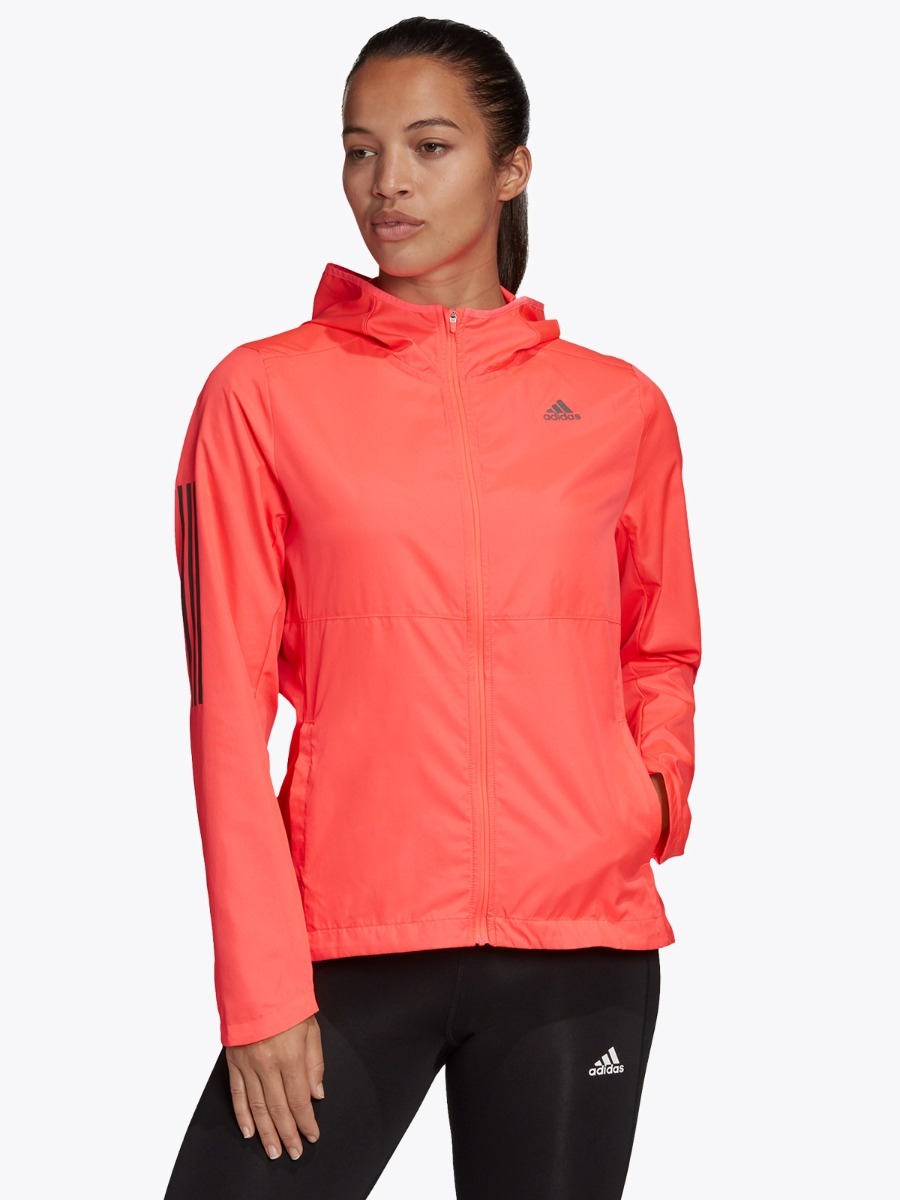 adidas Own The Run Jacket Signal Pink