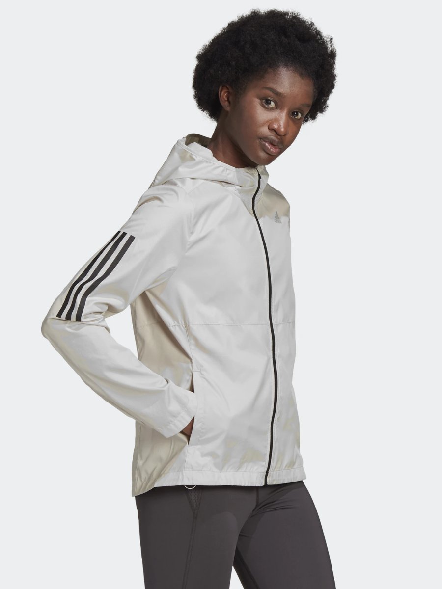 adidas Own The Run Jacket Aluminium