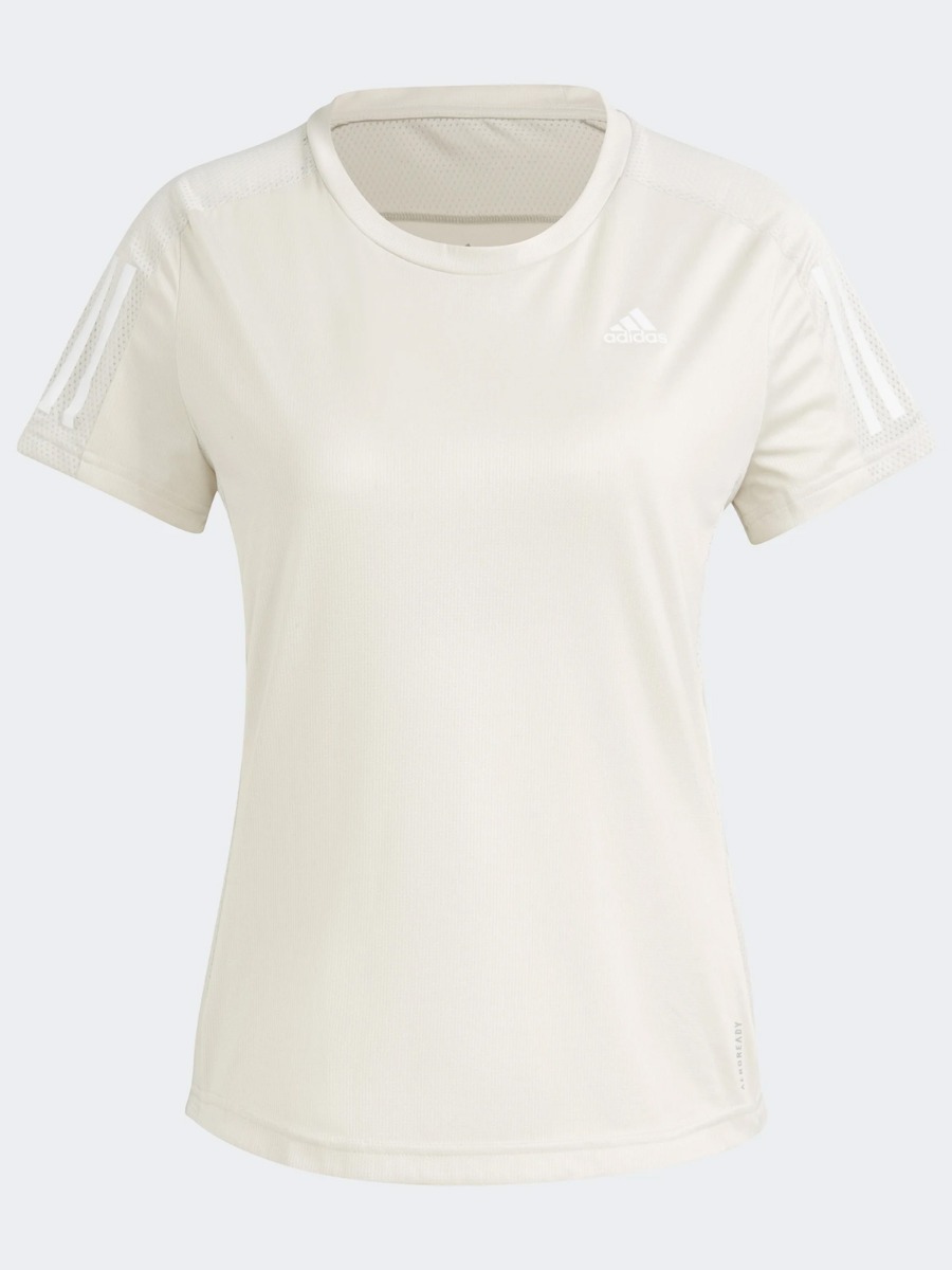 adidas Own The Run Tee Aluminium