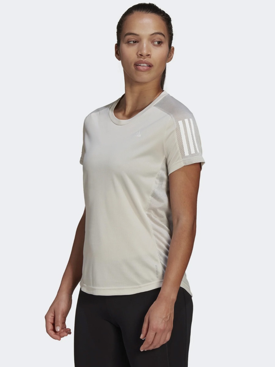 adidas Own The Run Tee Aluminium