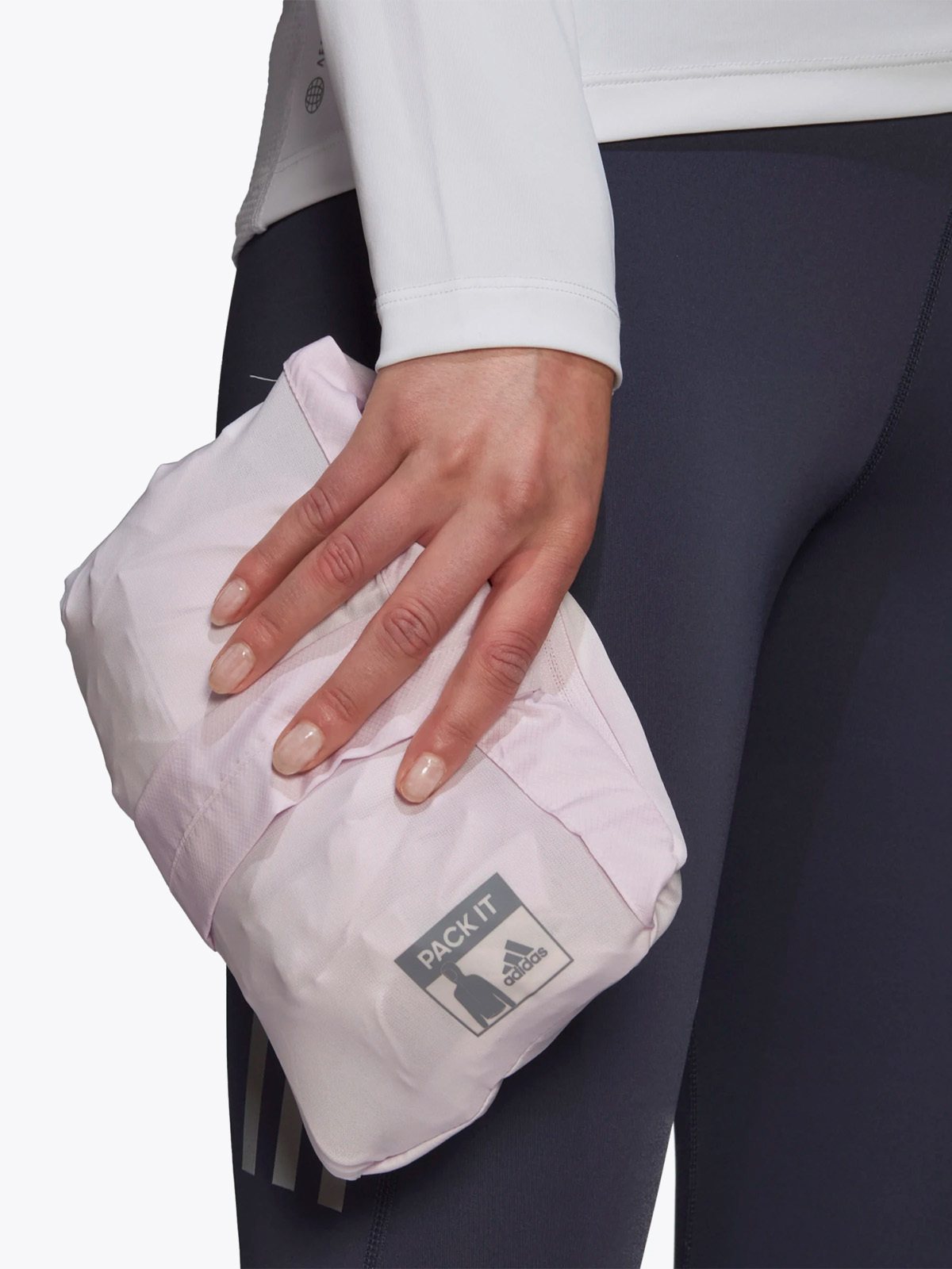 adidas Own The Run WindBraker Almost Pink