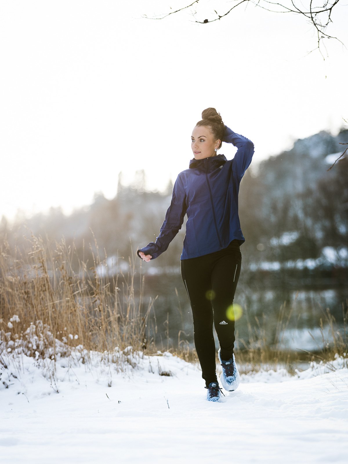 adidas Own The Run Warm Tights Black