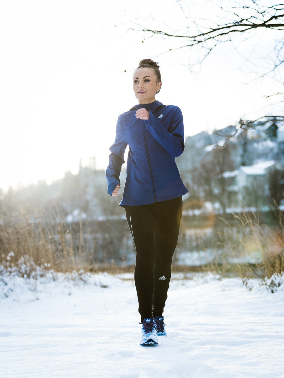 adidas Own The Run Warm Tights Black