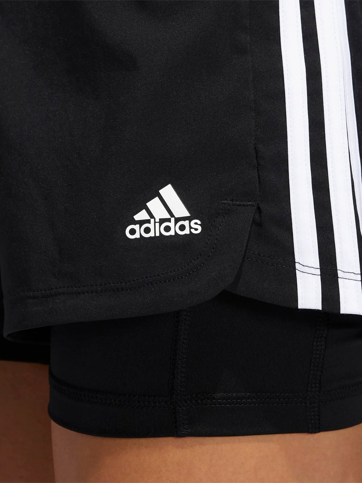 adidas Pacer 3-Stripes 2in1 Black / White