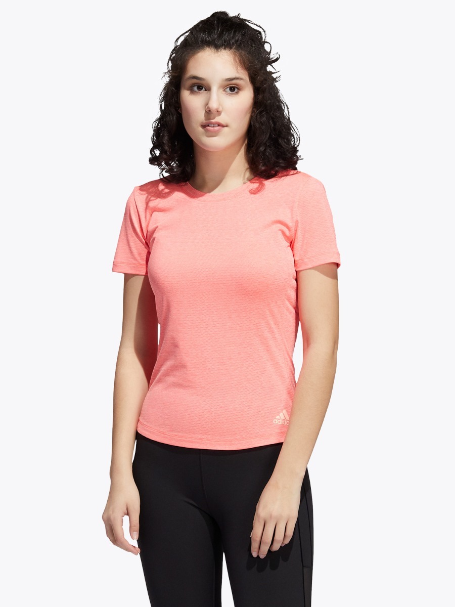 adidas Perfect Tee Signal Pink Melange