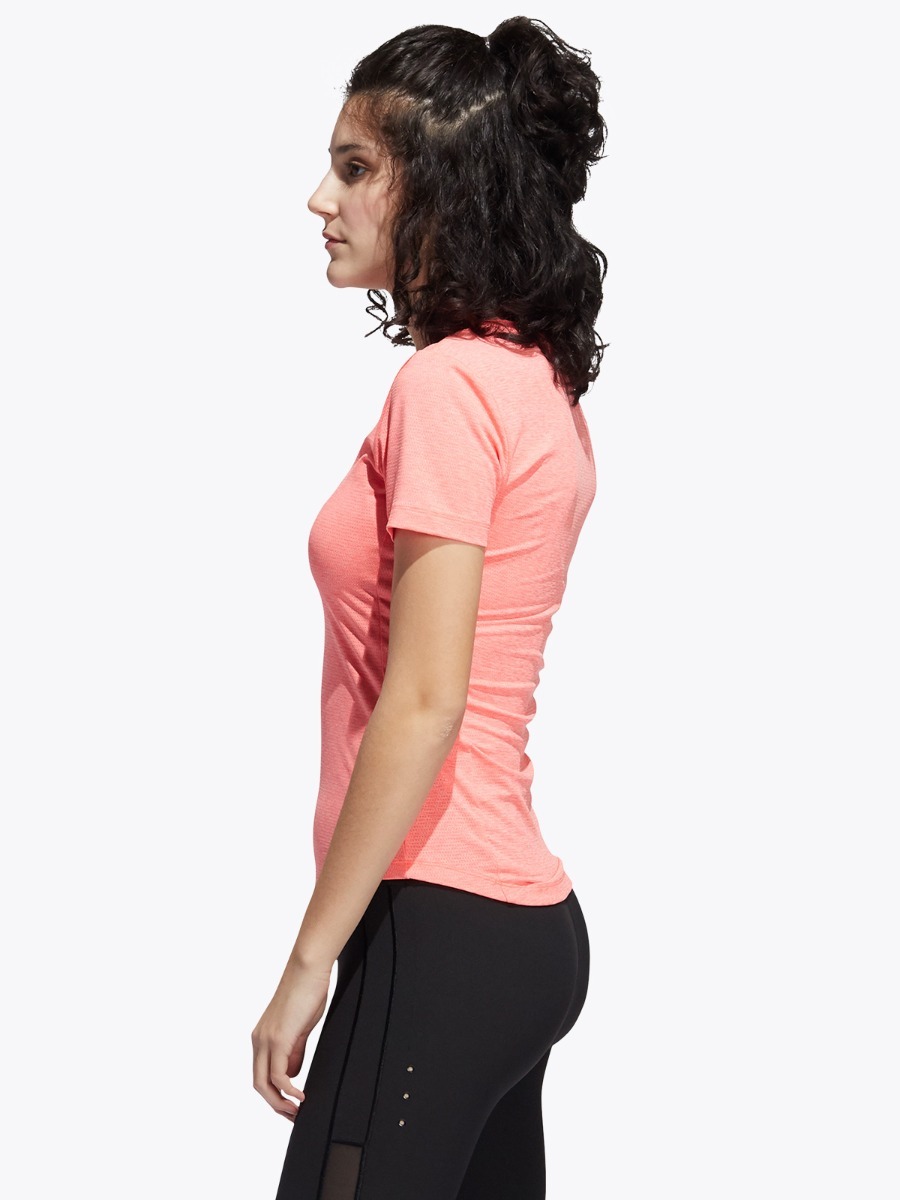 adidas Perfect Tee Signal Pink Melange