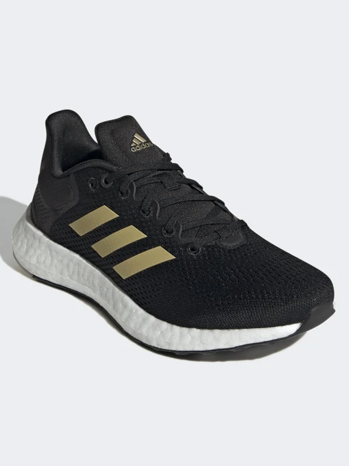 adidas Pureboost 21 Core black / Gold Metallic