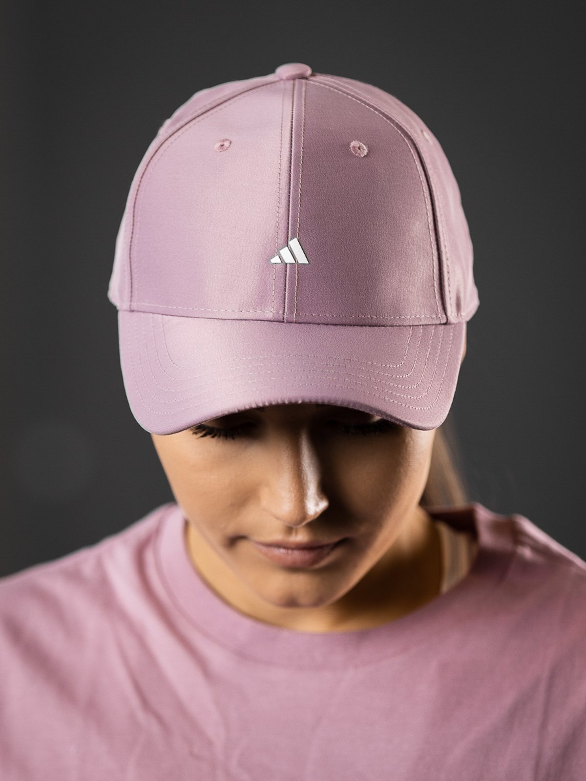 adidas Satin Baseball Cap Magic Mauve